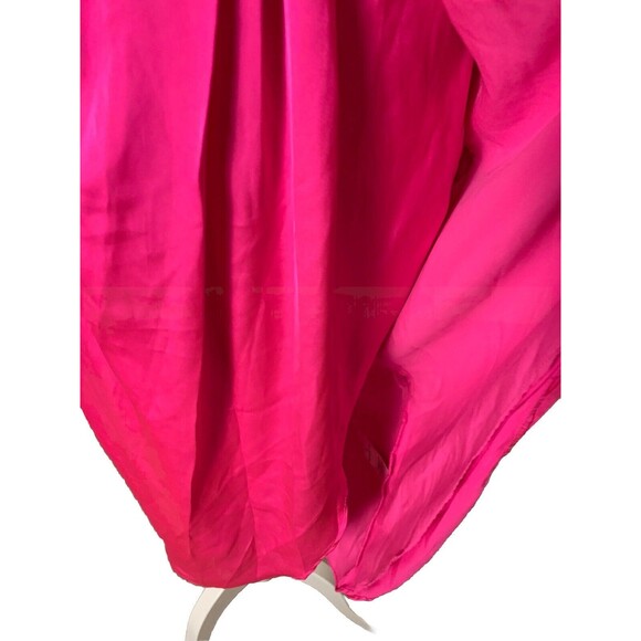 Do+Be Womens Pink Wrap Strapless Cocktail Party Dress medium Barbie Sexy Brunch - Picture 7 of 12